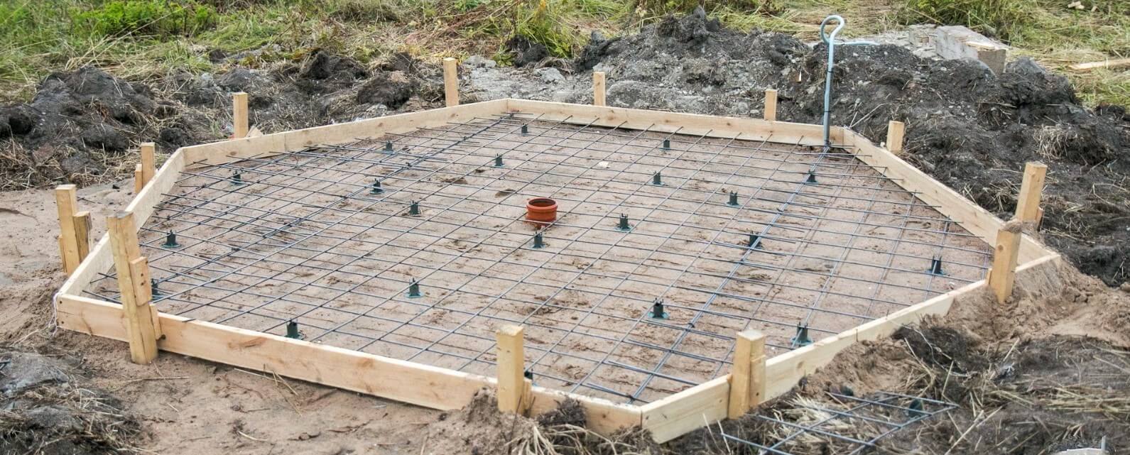Фундамент для беседки своими руками