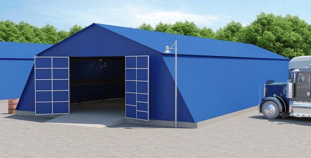 Ангар шатрового типа