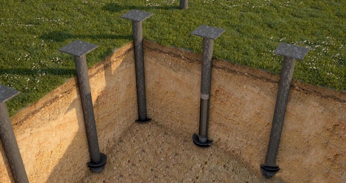 Винтовые сваи