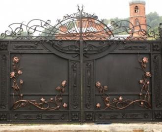 Ворота из металла