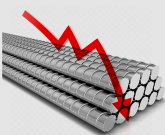 падение цены на арматуру