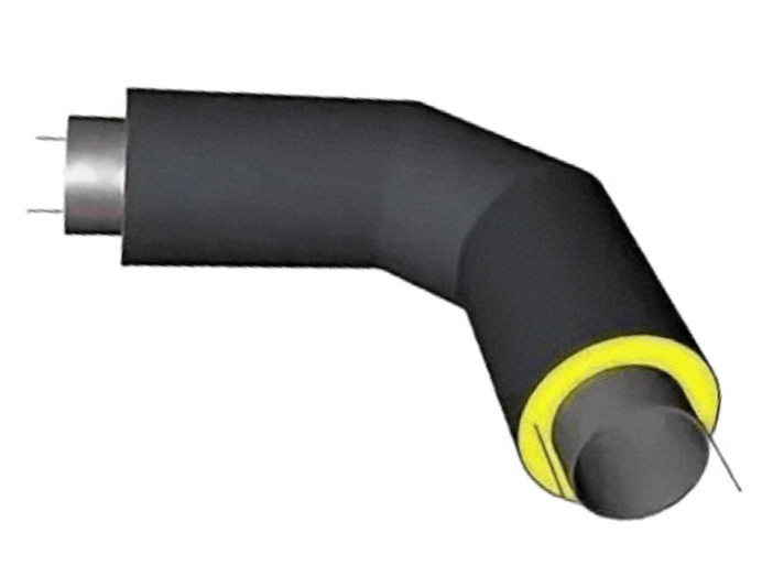 Отвод в ППУ изоляции